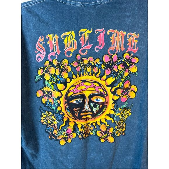 Sublime Acid Wash Graphic tee sz Large - Picture 6 of 7